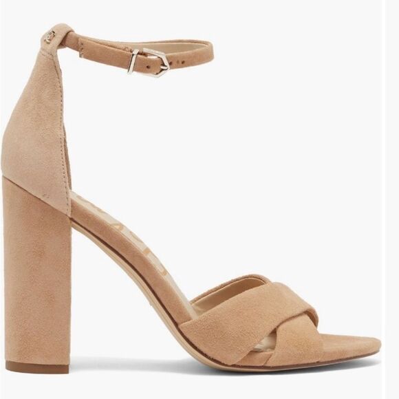 Sam Edelman Yancy Block Heel Ankle Strap Sandal 11M - Picture 2 of 5